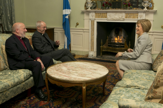 Primus and Archbishop of Canterbury meet with First Minister