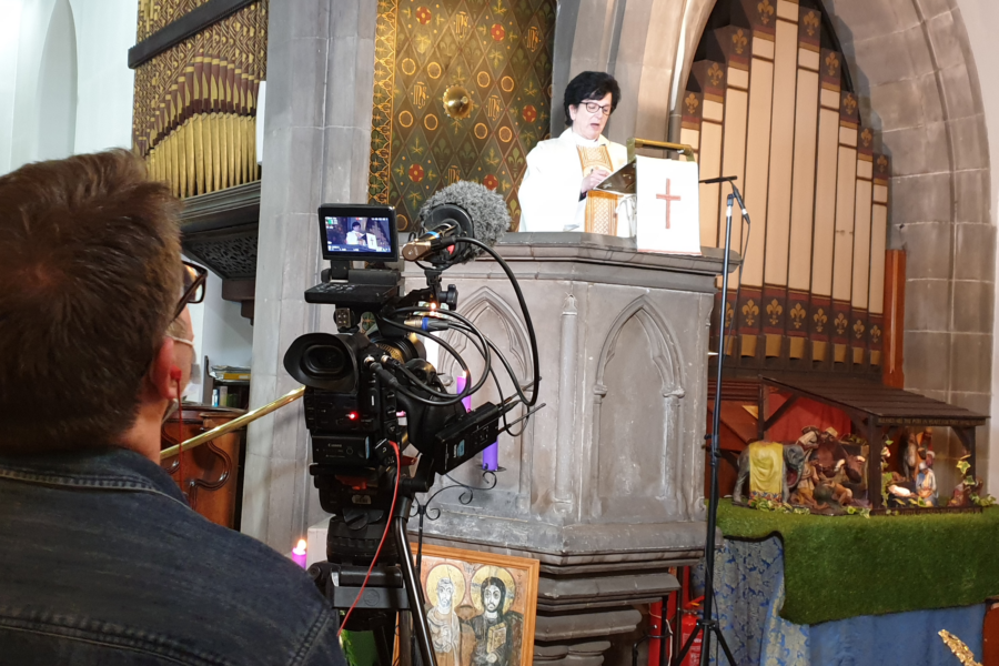 Bishop Anne leads provincial and BBC worship
