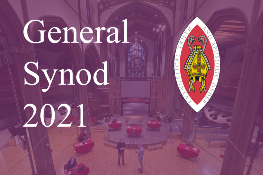 Agenda & papers published for General Synod 2021