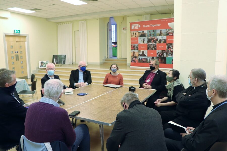 Primus meets with the World Council of Churches delegation