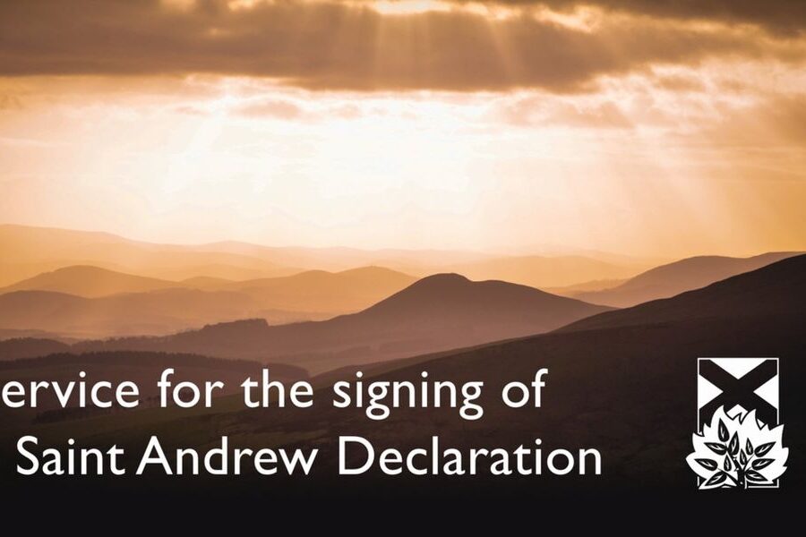 Primus and Moderator to sign Saint Andrew Declaration at special cathedral service