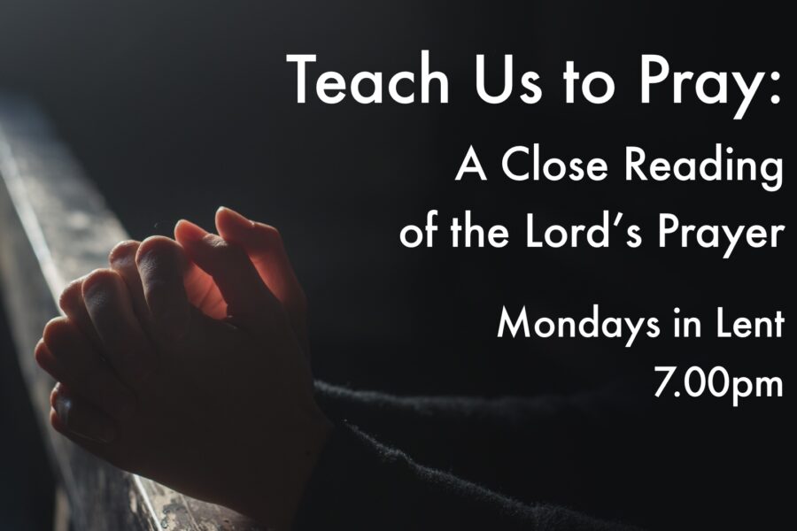 Lent webinar series: ‘Teach us to Pray’