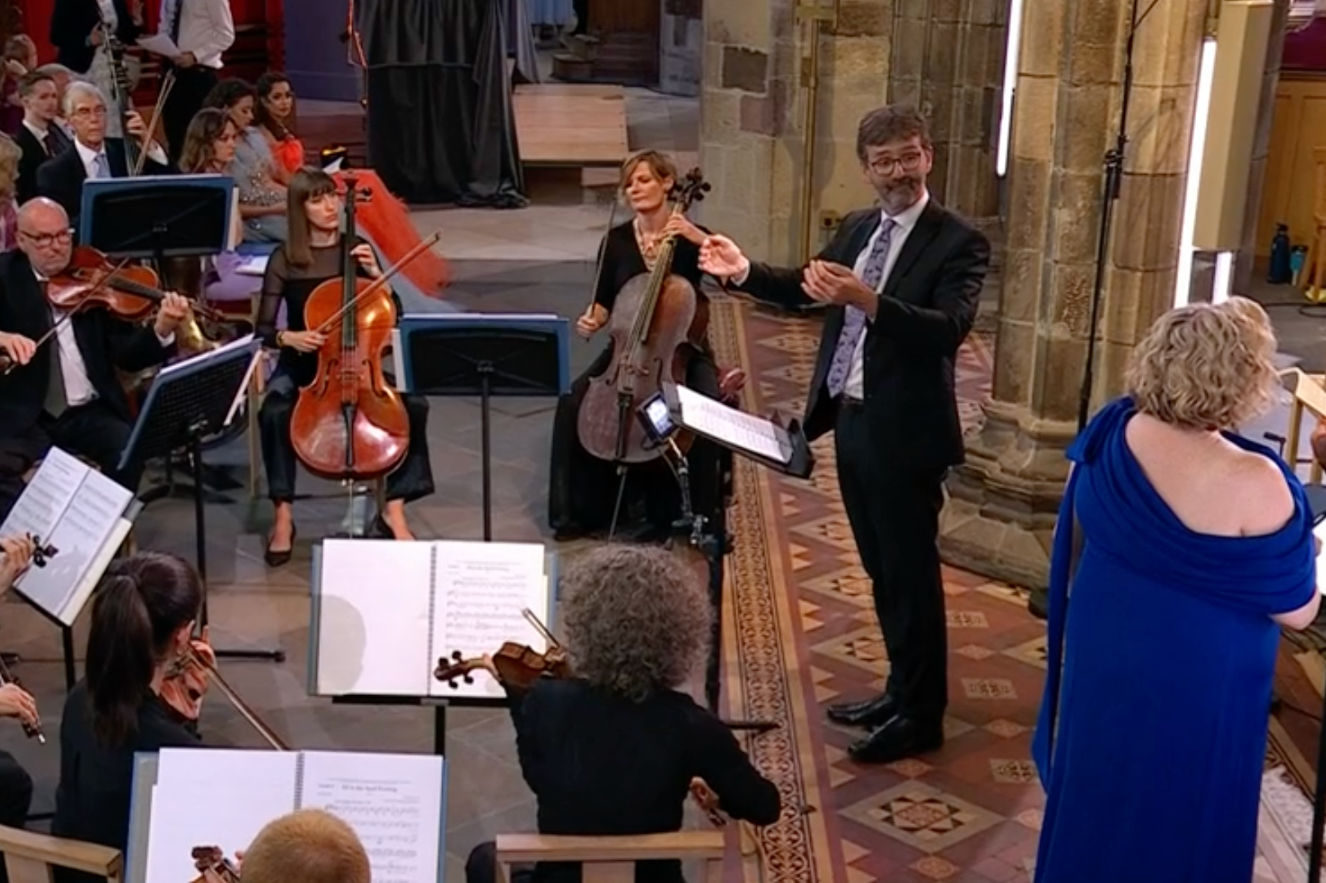 Michael Bawtree conducts the Honours of Scotland Ensemble