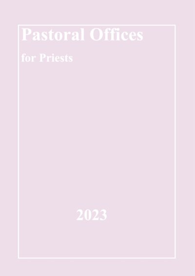 Pastoral Offices for Priests