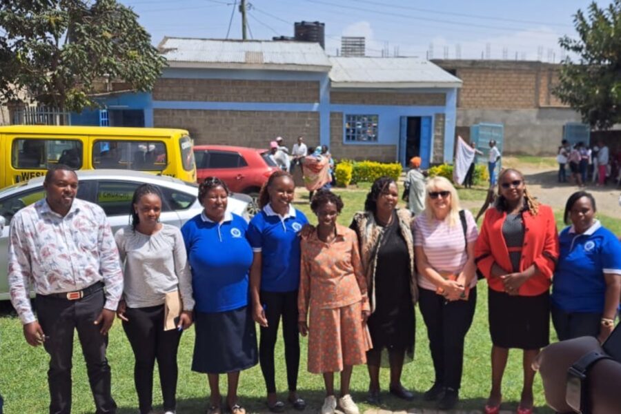 SEC Deacon visits young mothers project in Kenya