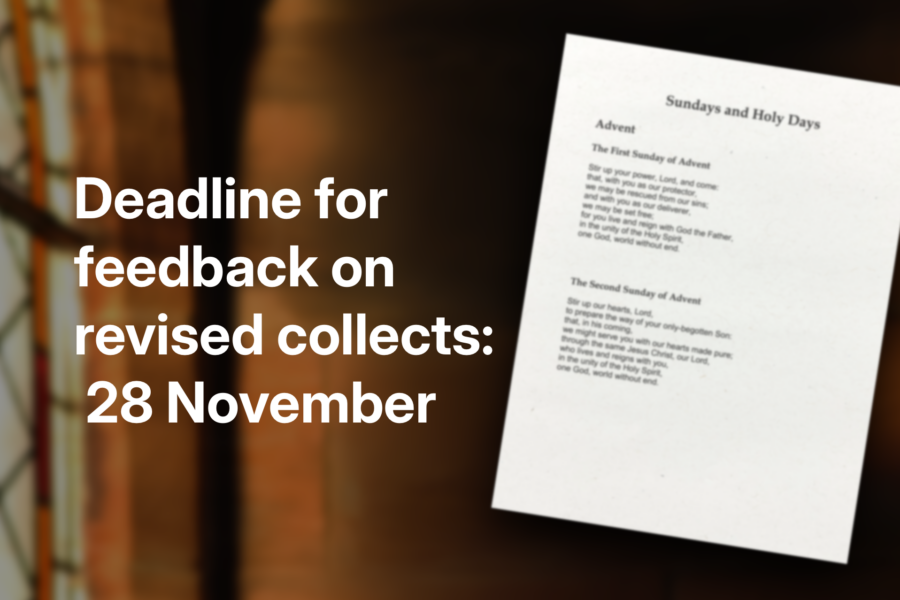 Deadline approaches for feedback on experimental Collects